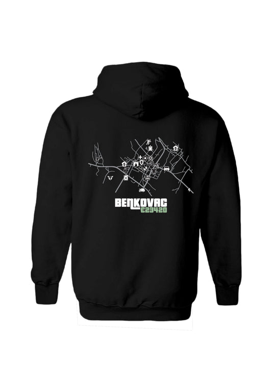 GTA Gradovi Crna Hoodie