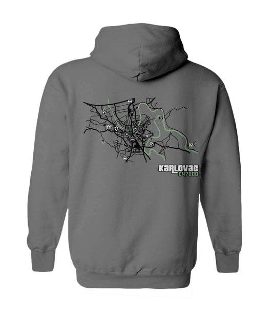 GTA Gradovi Siva Hoodie