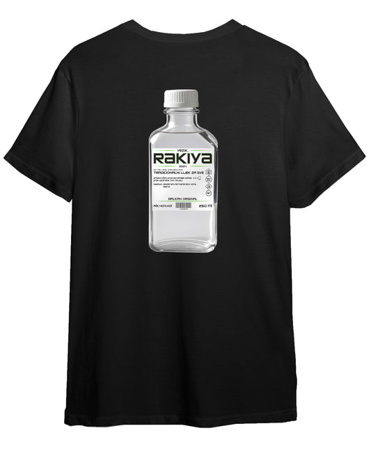 Rakiya Crna Majica Kratkih Rukava