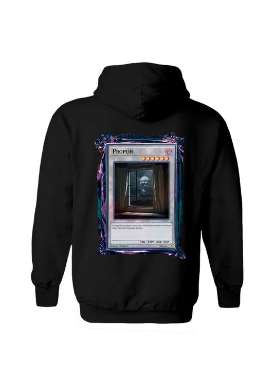 Propuh Crna Hoodie