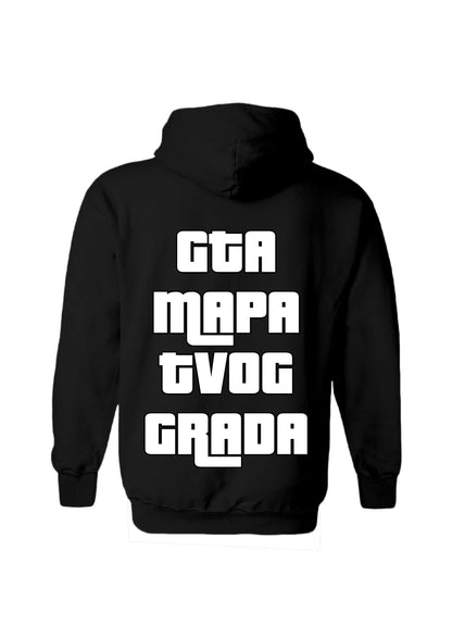 GTA Gradovi Personalizirana Hoodie
