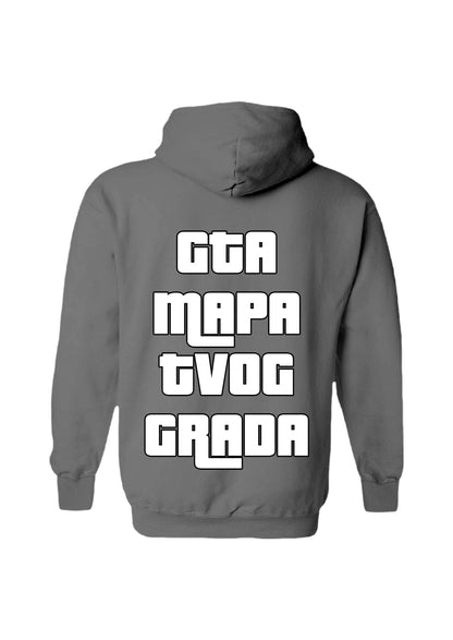 GTA Gradovi Personalizirana Hoodie