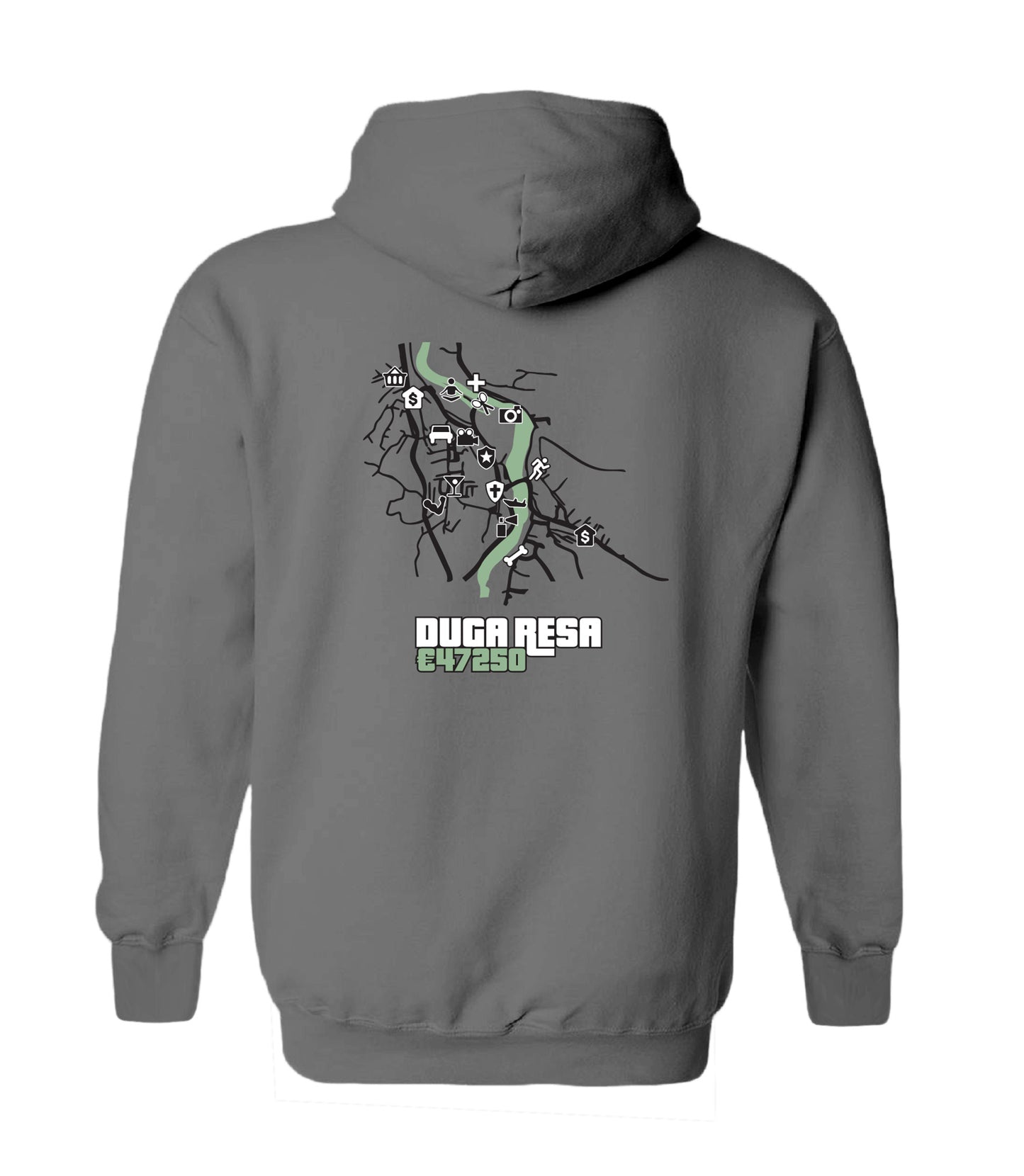 GTA Gradovi Siva Hoodie