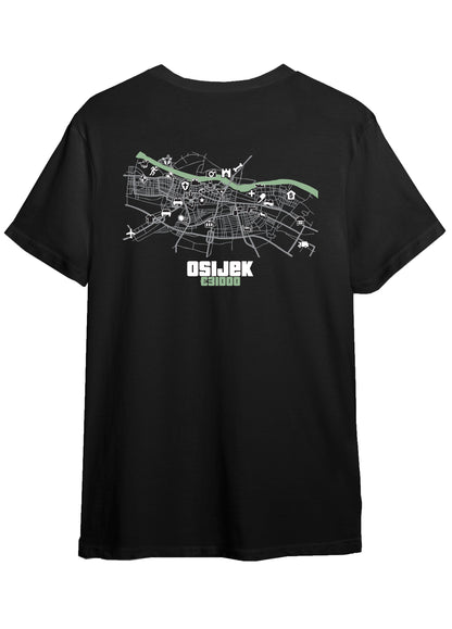 GTA Gradovi Crna Majica Kratkih Rukava